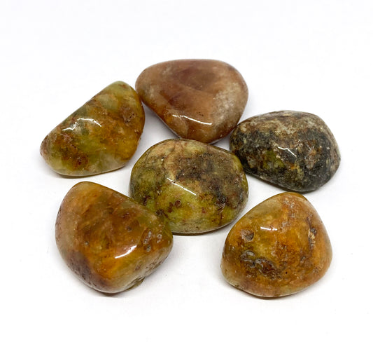 Garnet Grossular Tumbled
