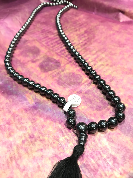 Hematite Mala