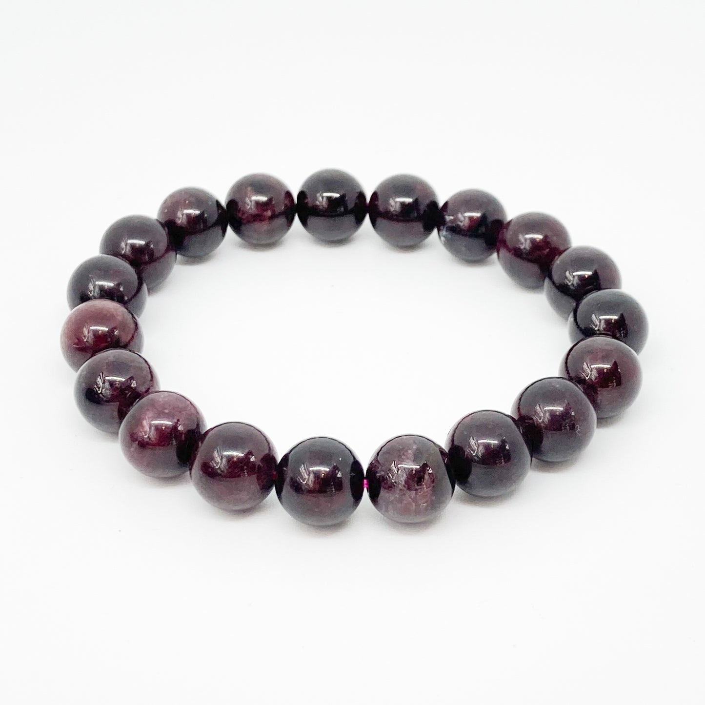 Round Garnet Bracelet