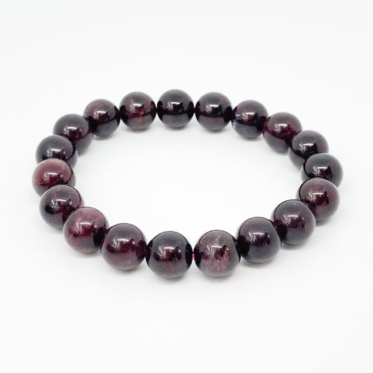 Round Garnet Bracelet
