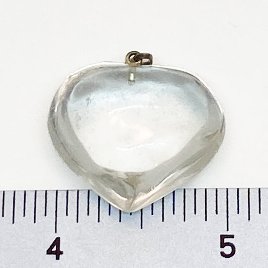 Clear Quartz Heart