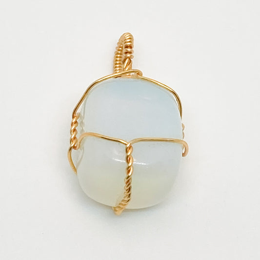 Tumbled Opalite Pendant