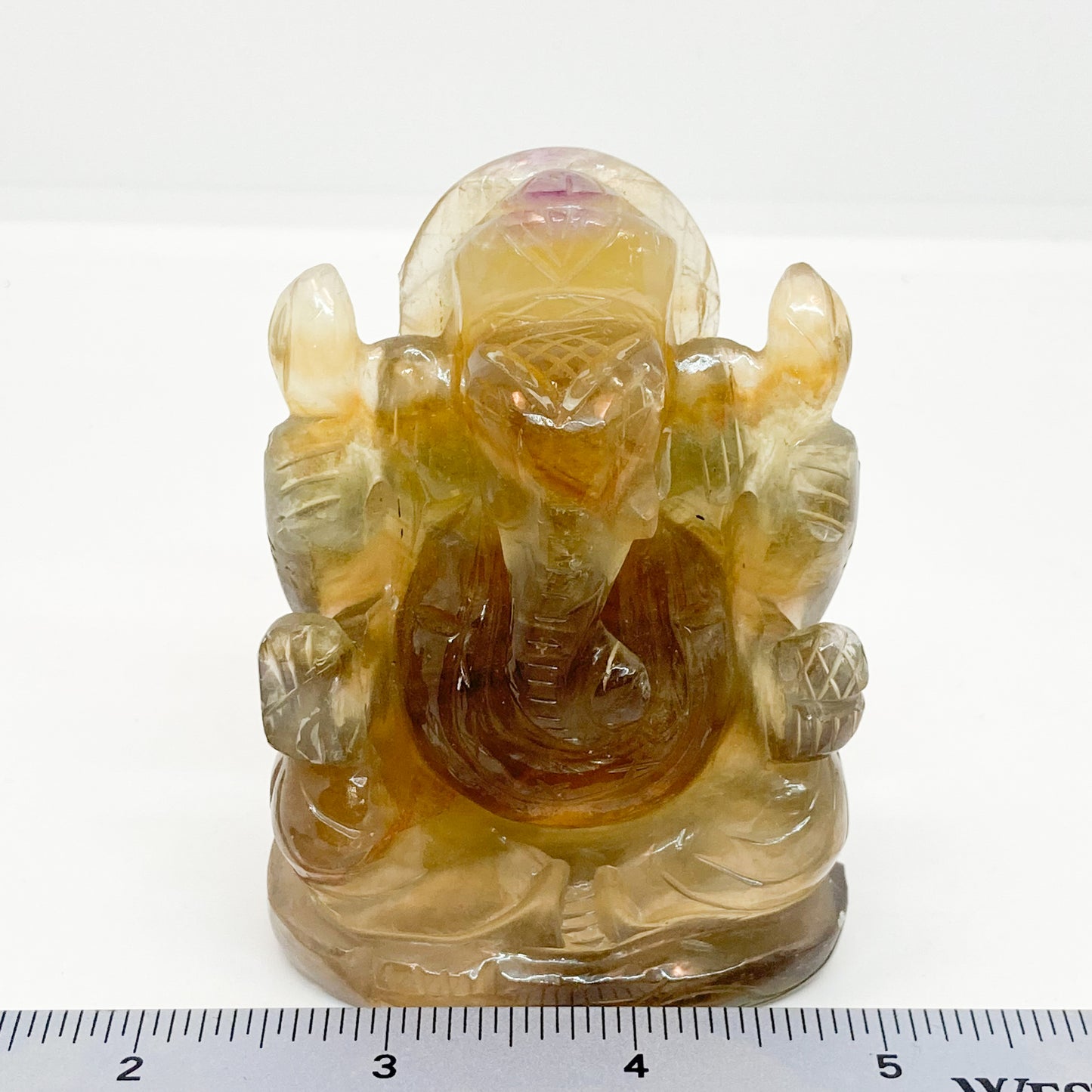 Rainbow Fluorite Ganesh