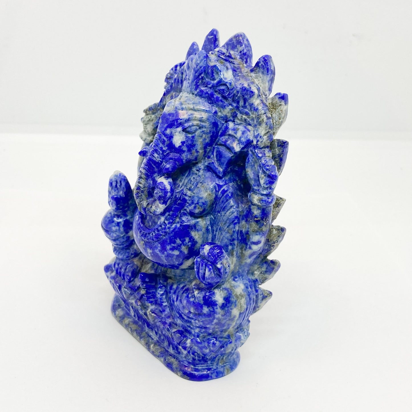 Lapis lazuli Carved Ganesh