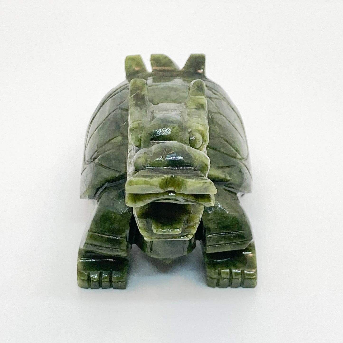Carved Jade Dragon Turtle