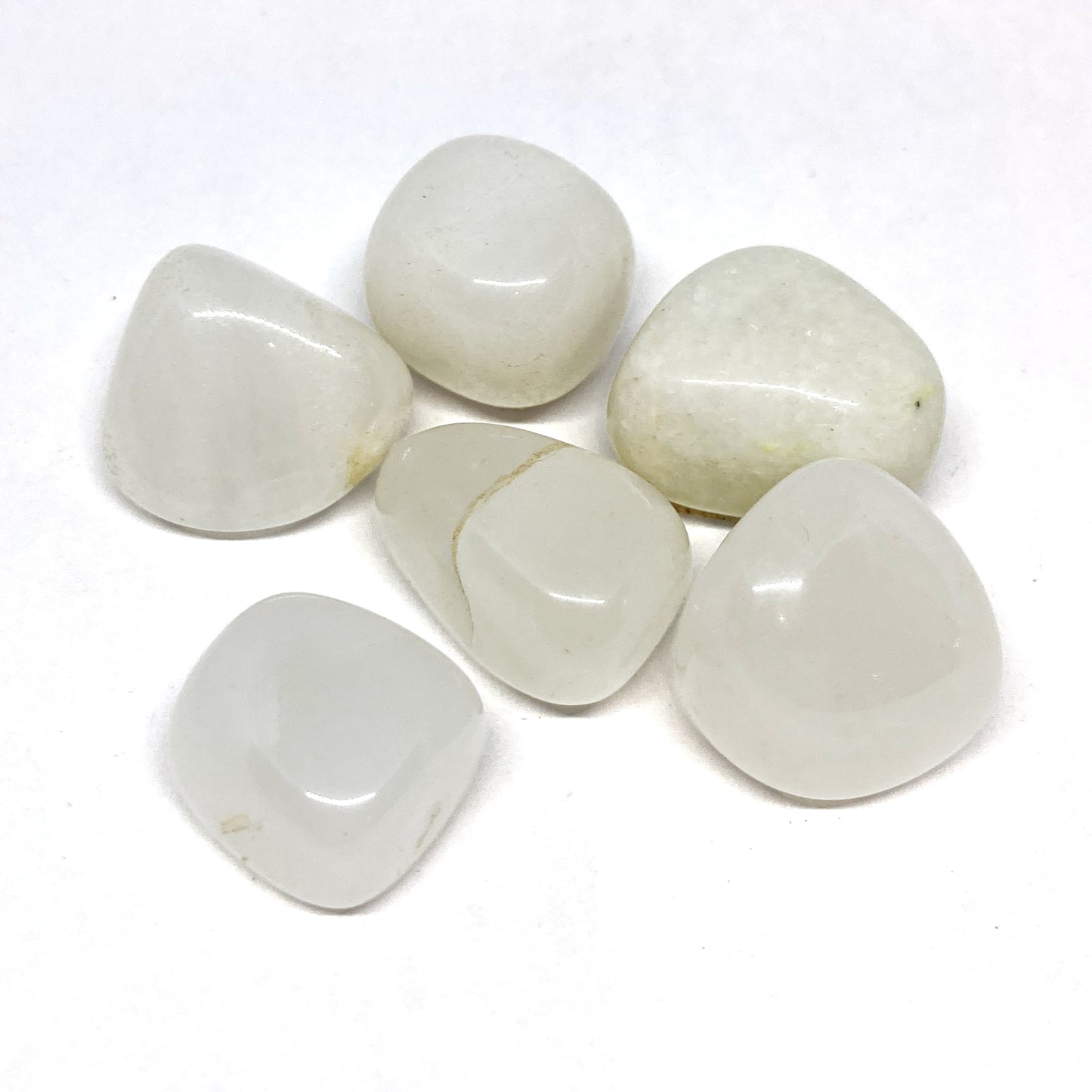 Jade White Tumbled