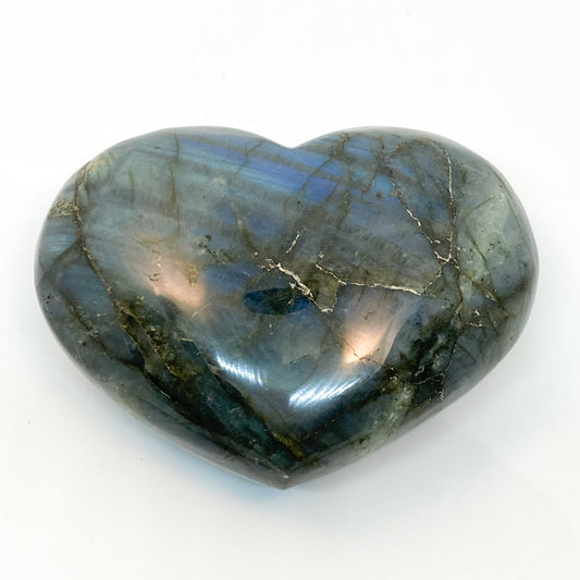 Labradorite Heart
