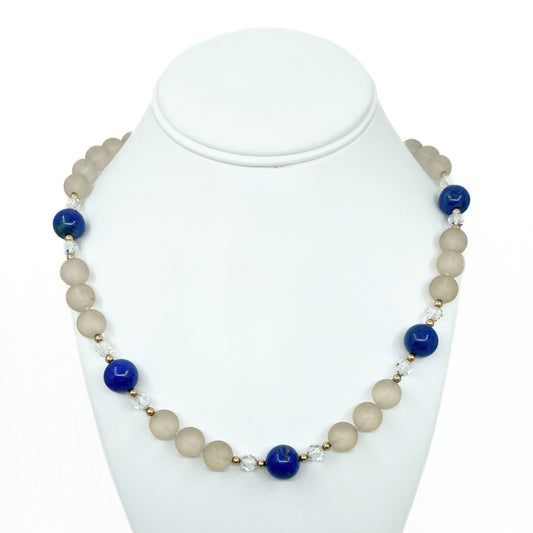 Matt Quartz and Lapis Lazuli