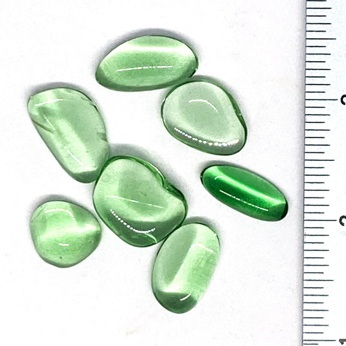 Obsidian Green Tumbled