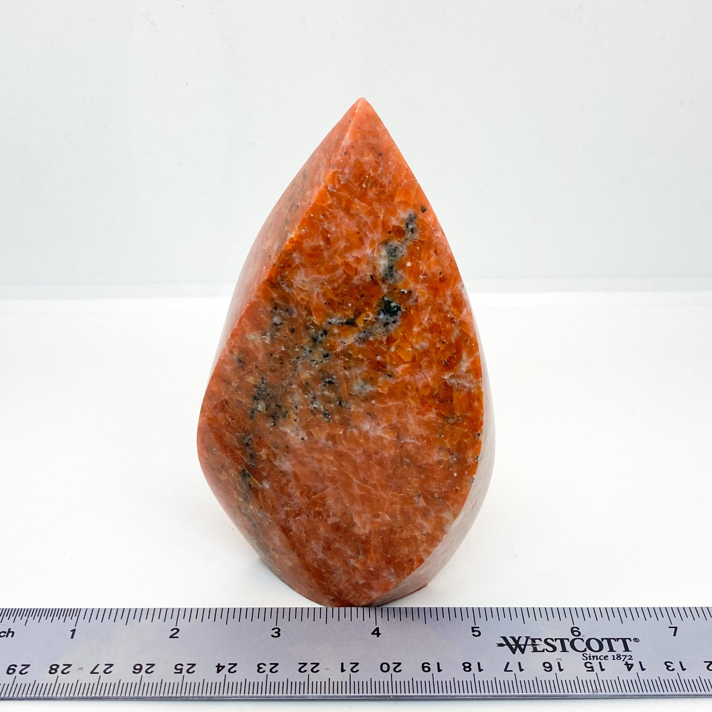 Orange Calcite Flame