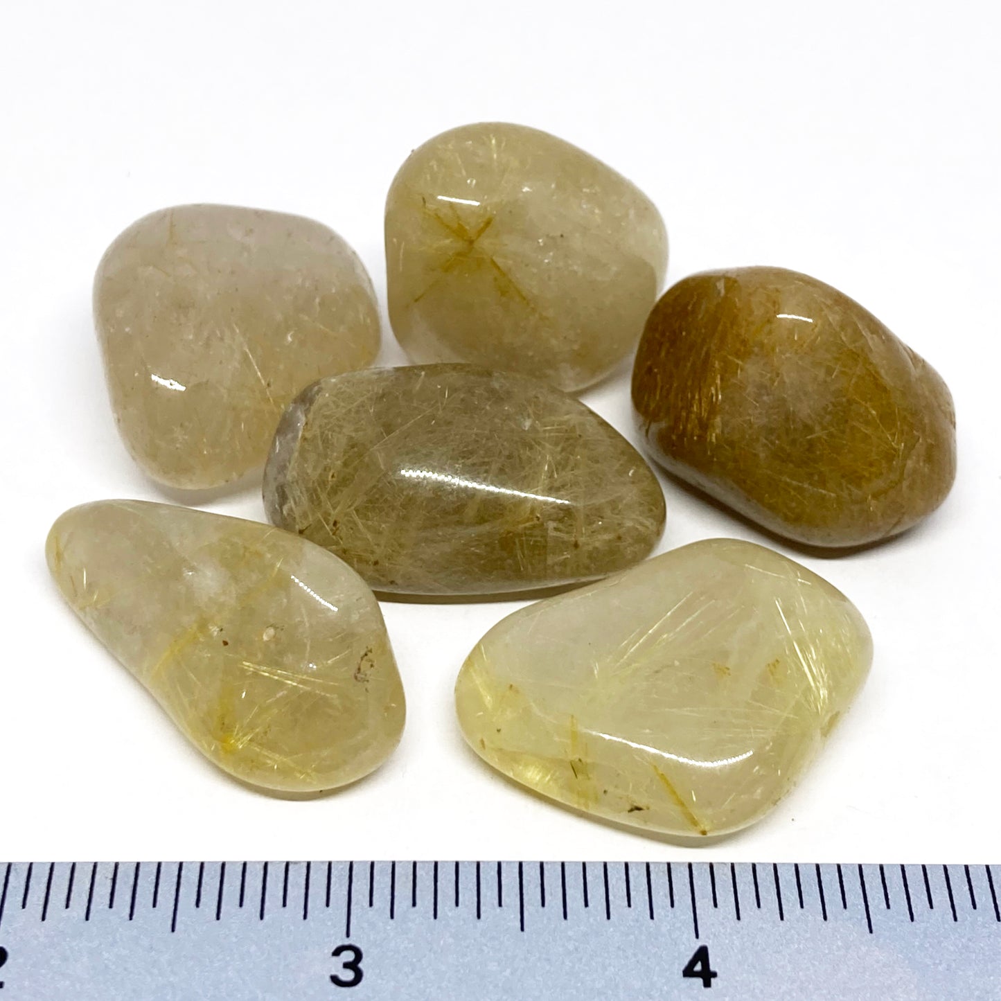 Quartz Rutilated Tumbled