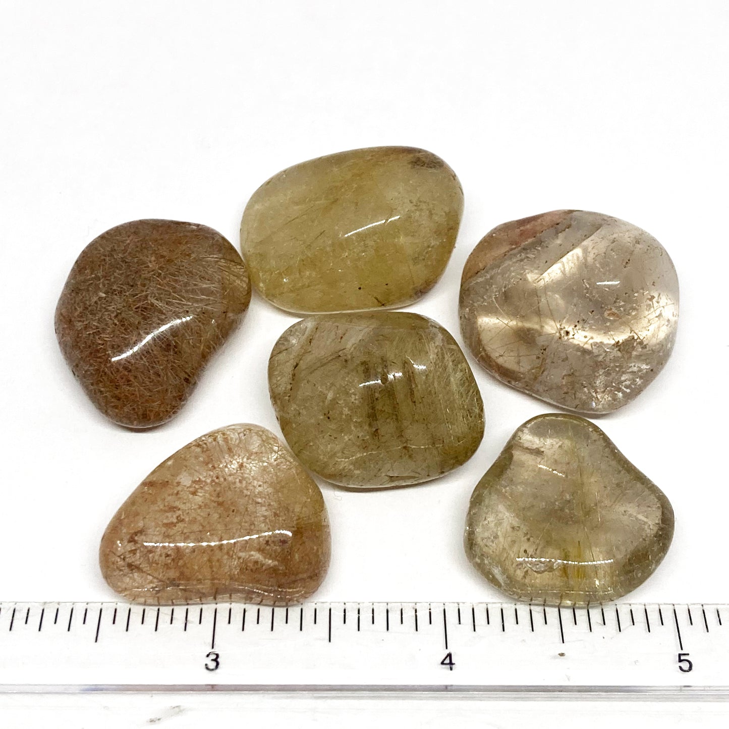 Quartz Rutilated Tumbled