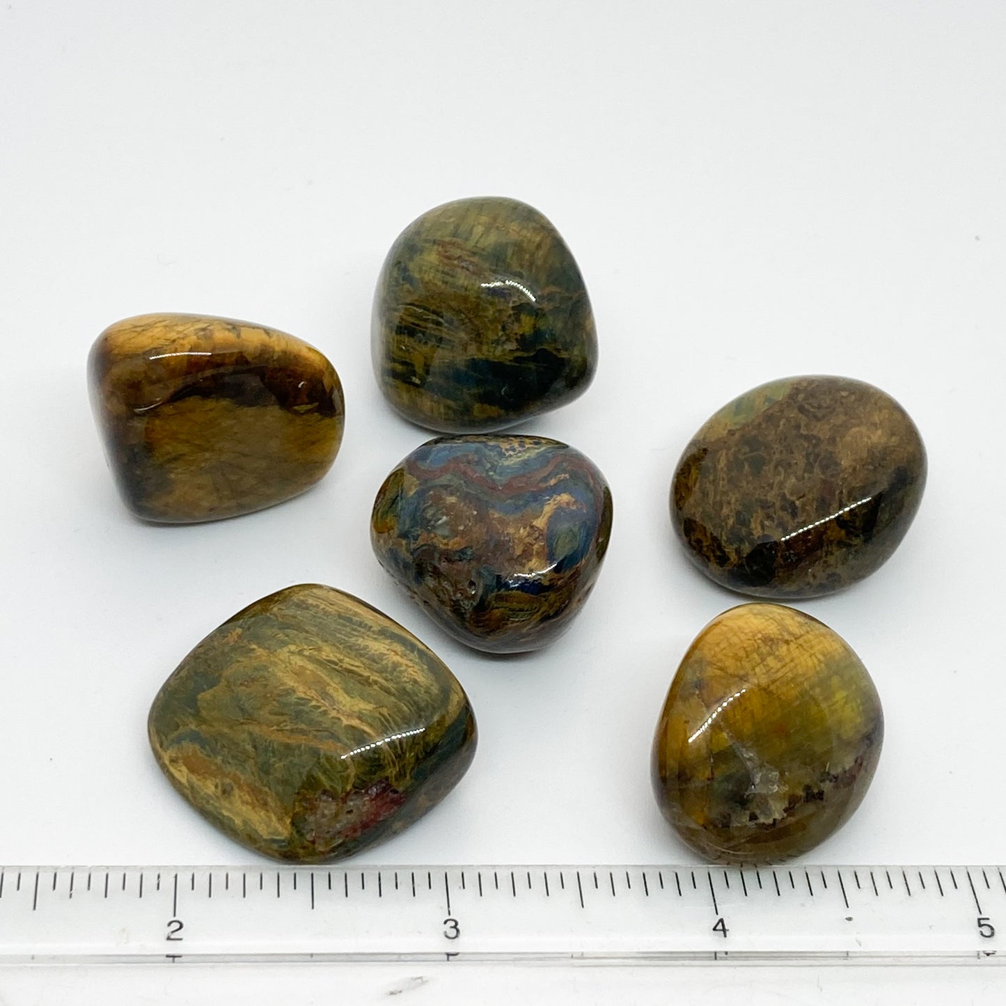 Quartz and Tiger Eye Tumbled