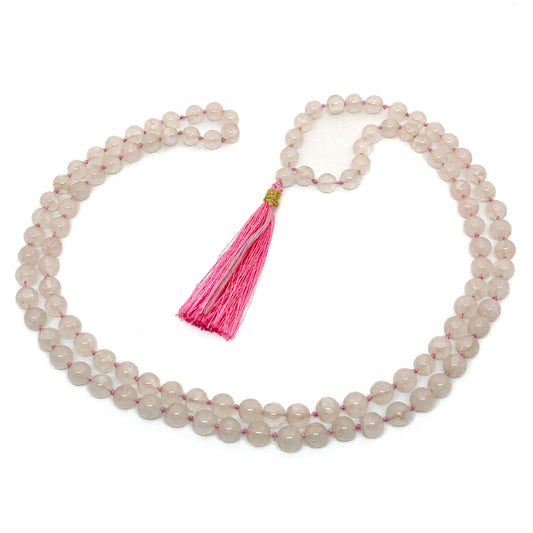 Rose Quartz Mala