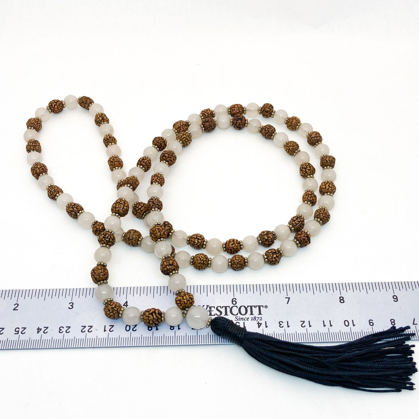 Rudra Seeds and Rose Quartz
