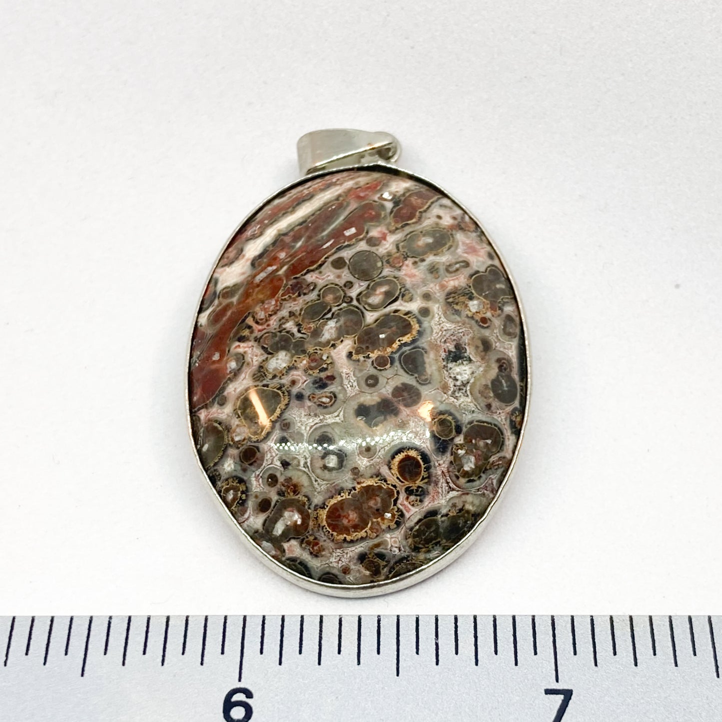 Snake Skin Jasper Pendant