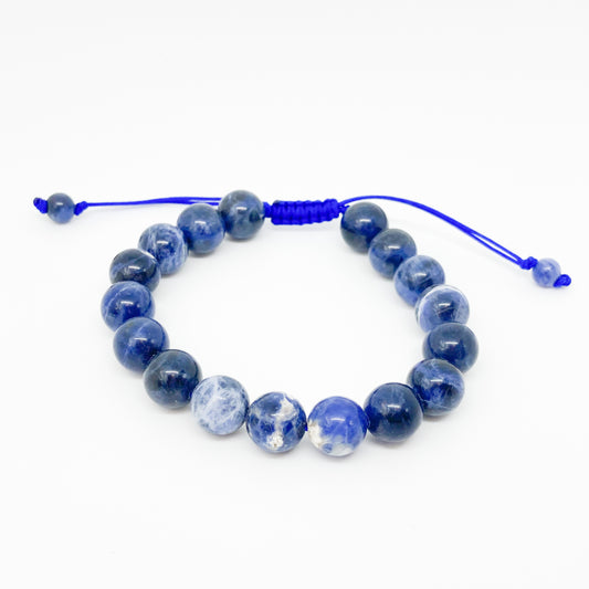 Round Sodalite Bracelet