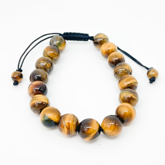 Round Tiger Eye Bracelet