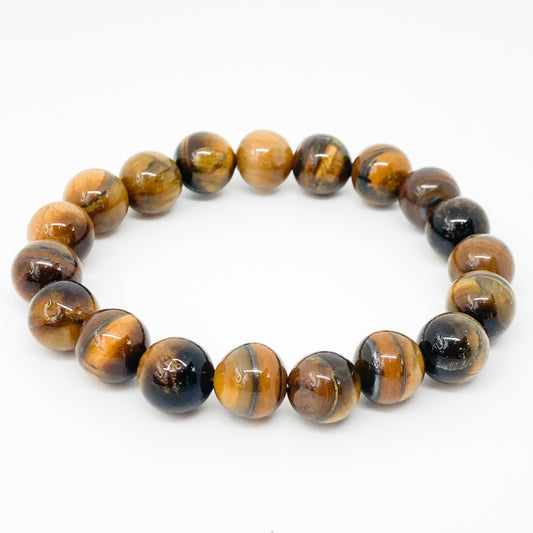 Round Tiger Eye Bracelet