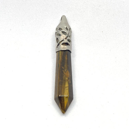 Tiger Eye Point Pendant