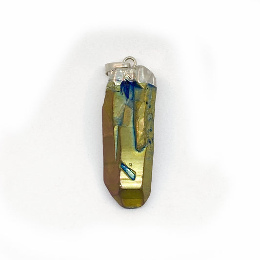 Titanium Aura Quartz Pendant