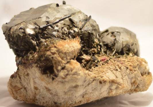 Tourmalinated Quartz Specimen