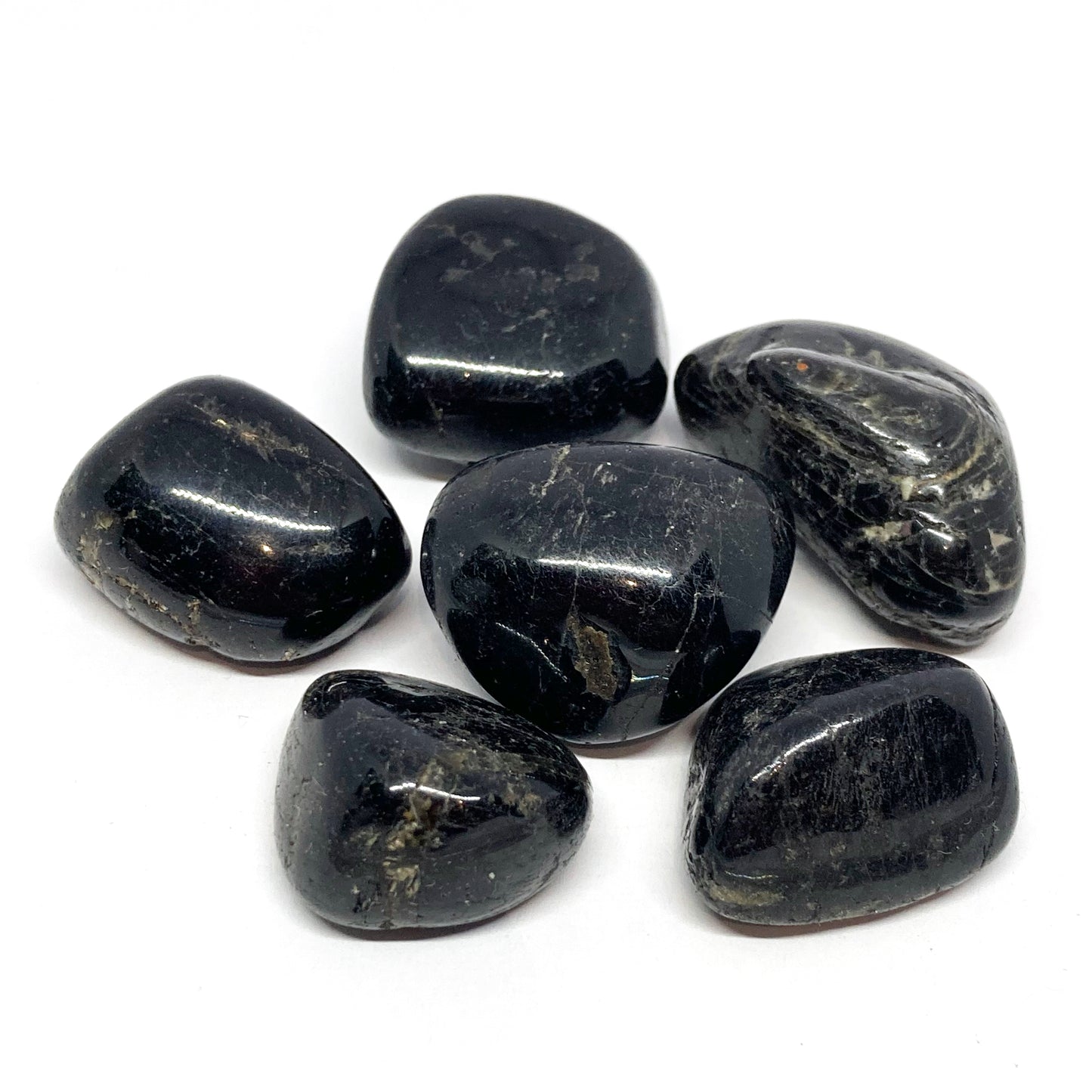 Tourmaline Black Tumbled