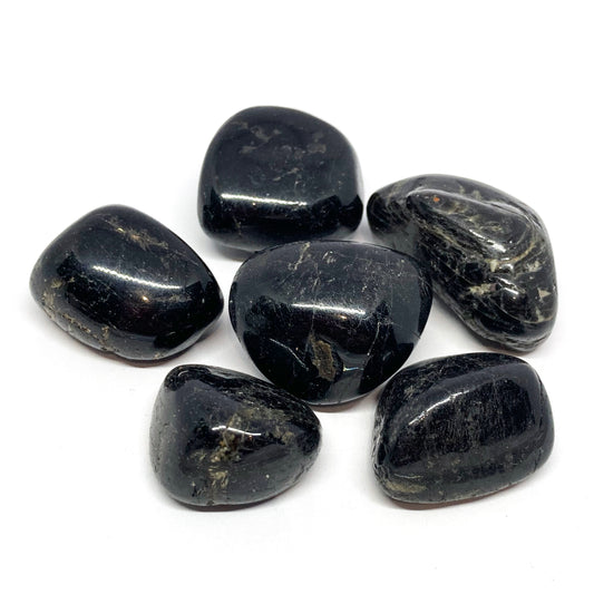 Tourmaline Black Tumbled