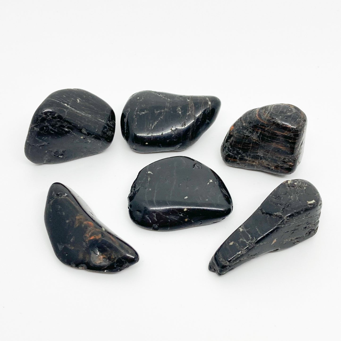 Tourmaline Black Tumbled