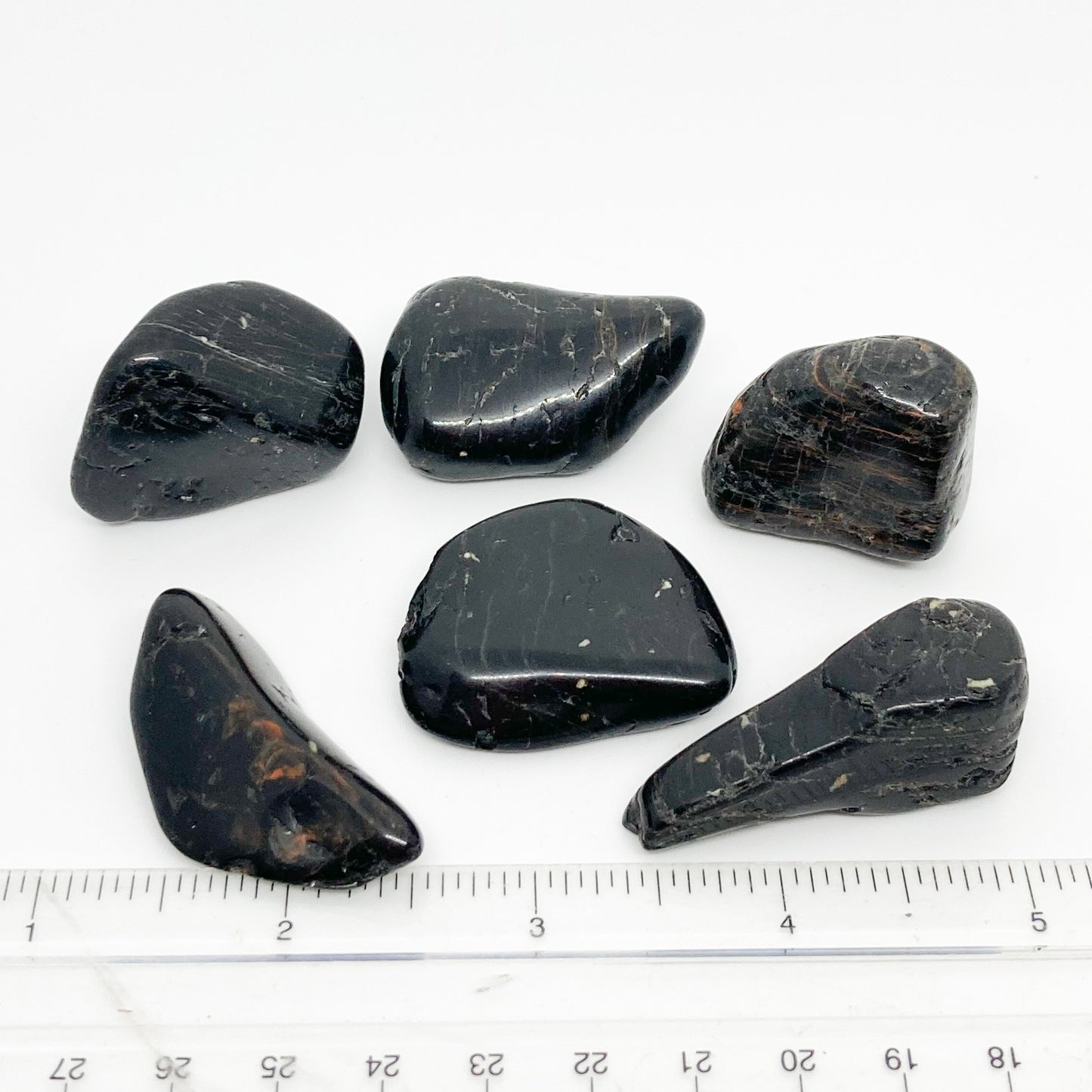 Tourmaline Black Tumbled