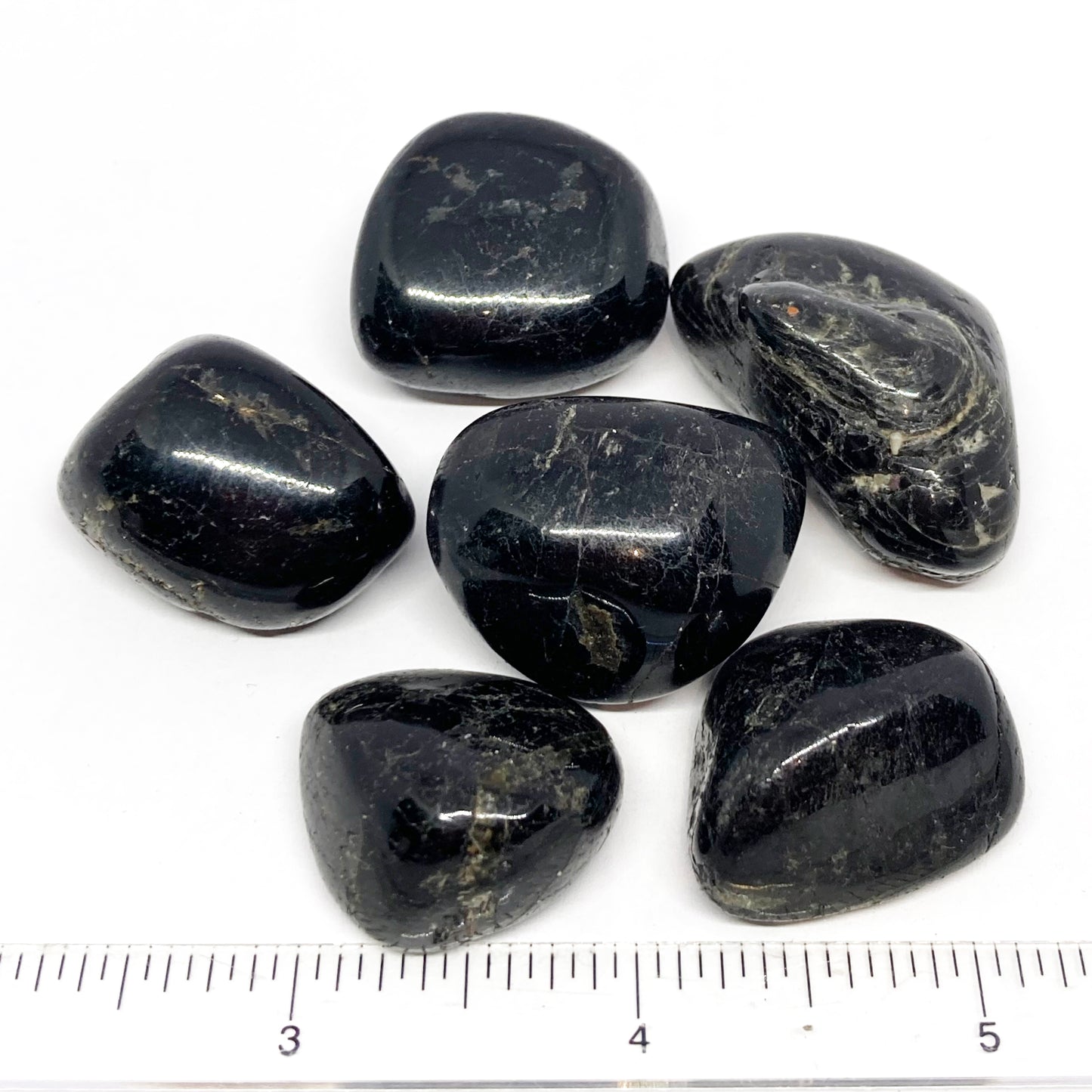 Tourmaline Black Tumbled
