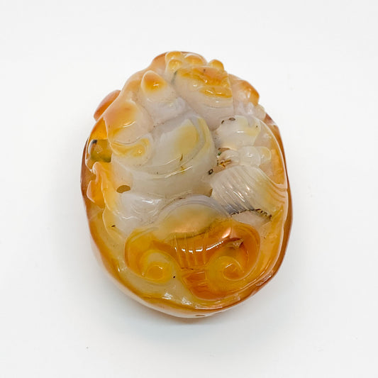 Carved Chinese Dragon Cornelian