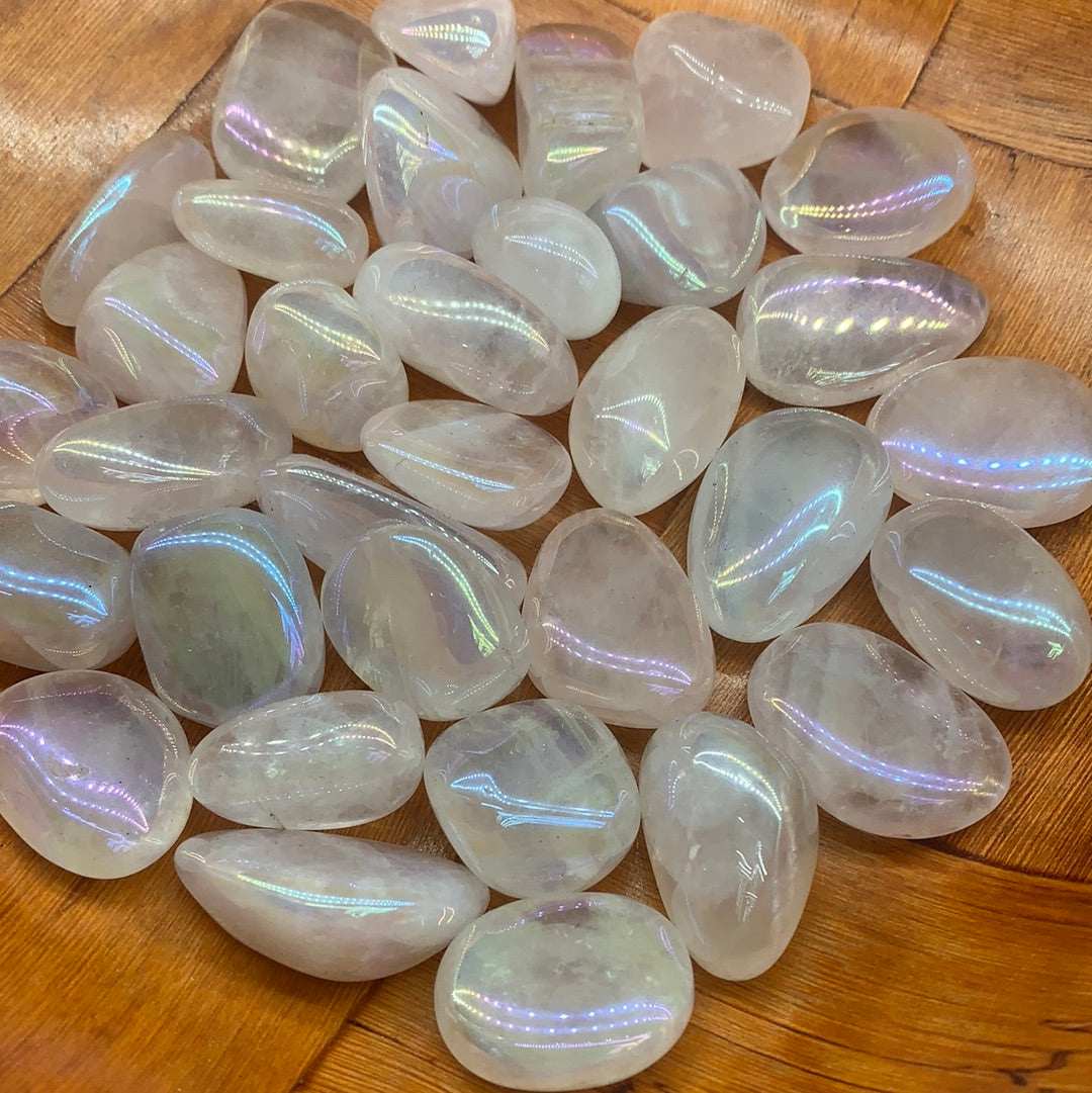 Rose aura quartz