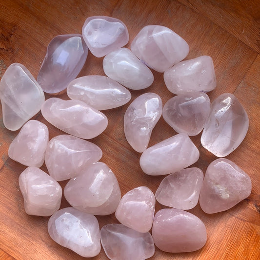 Tumbled Rose quartz