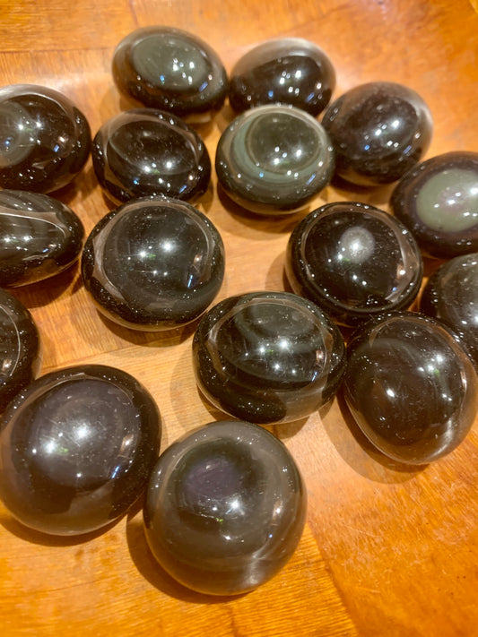 Rainbow obsidian