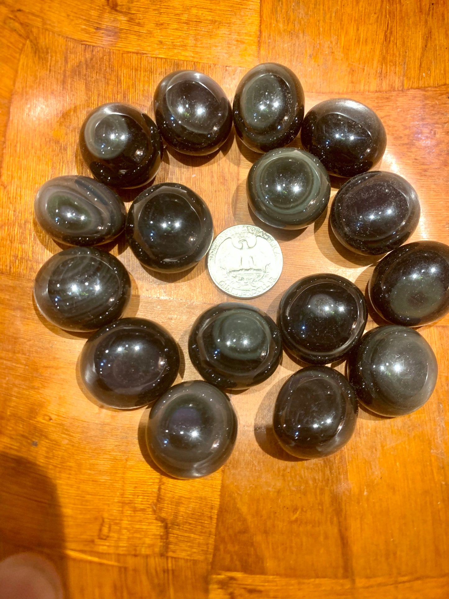 Rainbow obsidian