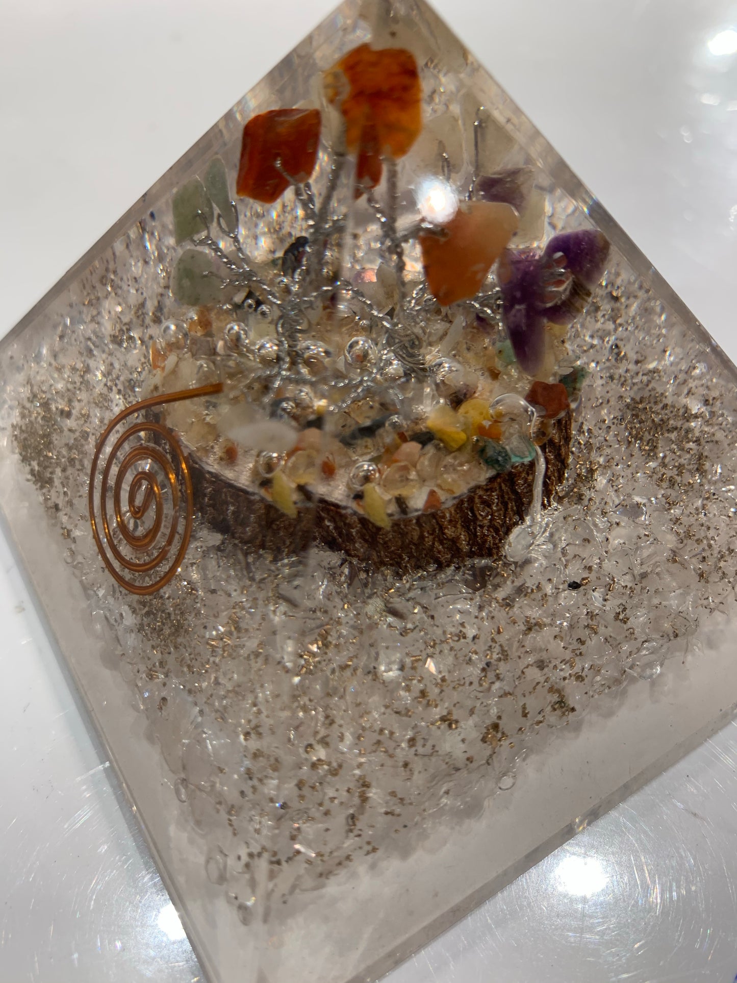 Quartz Organite tree of life