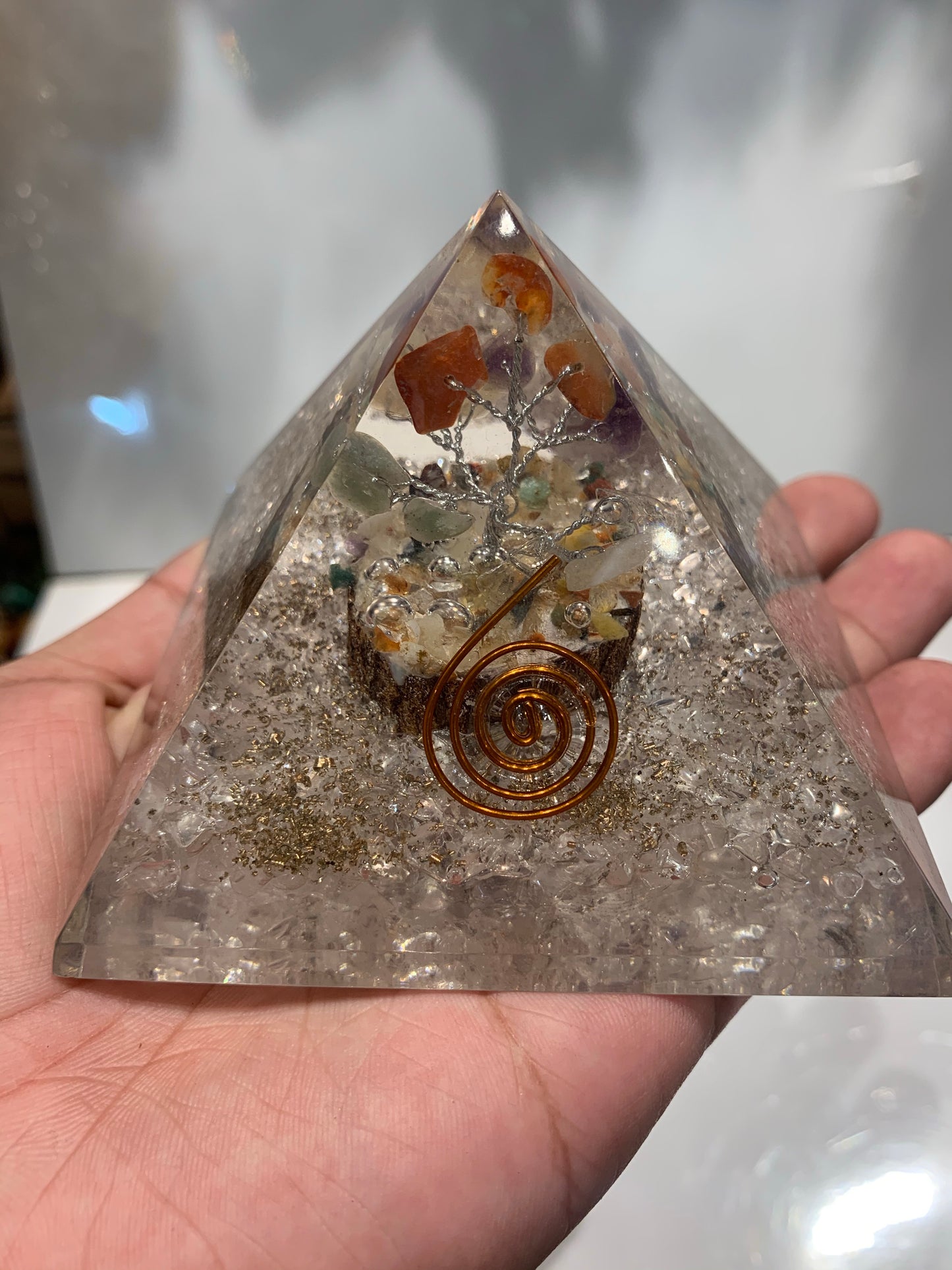 Quartz Organite tree of life